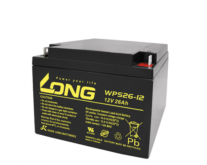 Акумуляторна батарея Kung Long WPS26-12