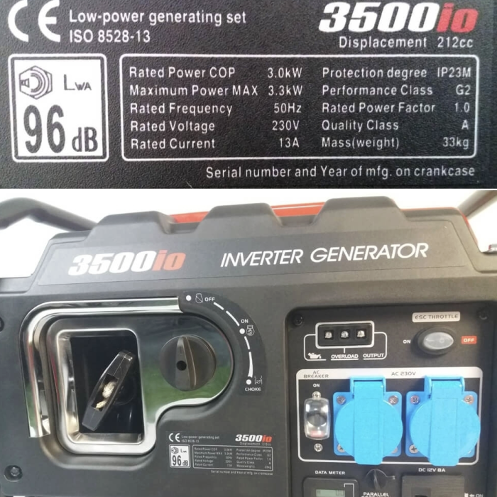 Генератор інверторний Loncin LC 3500 iO