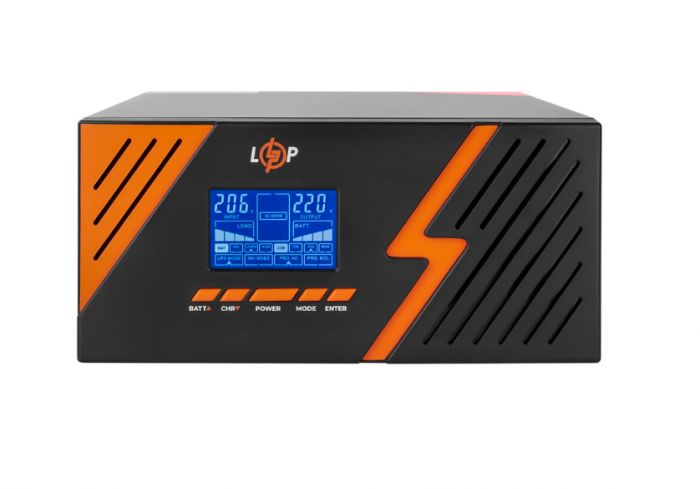 ДБЖ LogicPower 12V LPM-PSW-1500VA (1050Вт) Black