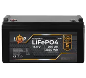 Акумулятор LogicPower LP LiFePO4 12.8V 200 Ah (2560Wh)