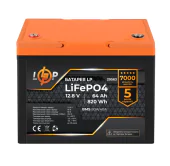 Акумулятор LogicPower LP LiFePO4 12.8V 64 Ah (820Wh) (BMS 80A/40А)