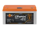 Аккумулятор LogicPower LP LiFePO4 12V (12.8V) 200 Ah (2560Wh) (BMS 100A/50А) LCD