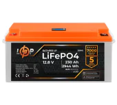 Аккумулятор LogicPower LP LiFePO4 12V (12.8V) 230 Ah (2944Wh) (BMS 80A/40A) LCD для ИБП