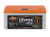 Акумулятор LogicPower LP LiFePO4 24V (25.6V) 100 Ah (2560Wh) (BMS 150A/75А) LCD для ДБЖ