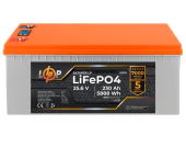 Аккумулятор LogicPower LP LiFePO4 24V (25.6V) 230 Ah (5888Wh) (BMS 80A/40A) LCD