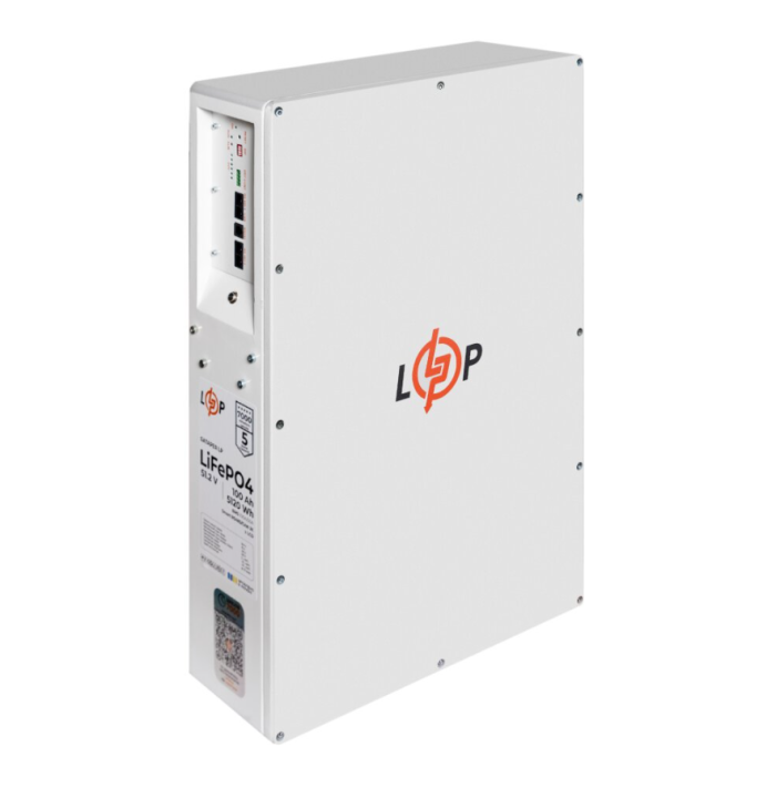 Акумулятор LogicPower LP LiFePO4 51.2V 100 Ah (5120Wh) (BMS JK 100A/50А)