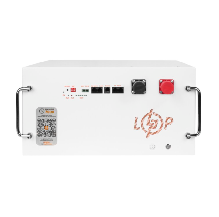 Акумулятор LogicPower LP LiFePO4 51.2V 230 Ah (11776Wh) (BMS JK 200A/100A)