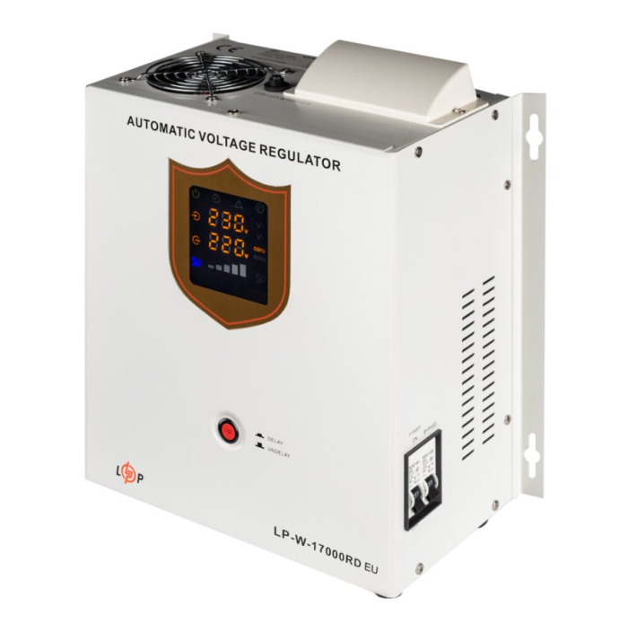 Стабилизатор напряжения релейный Logicpower LP-W-17000RD EU (10200Вт/7 ступ)