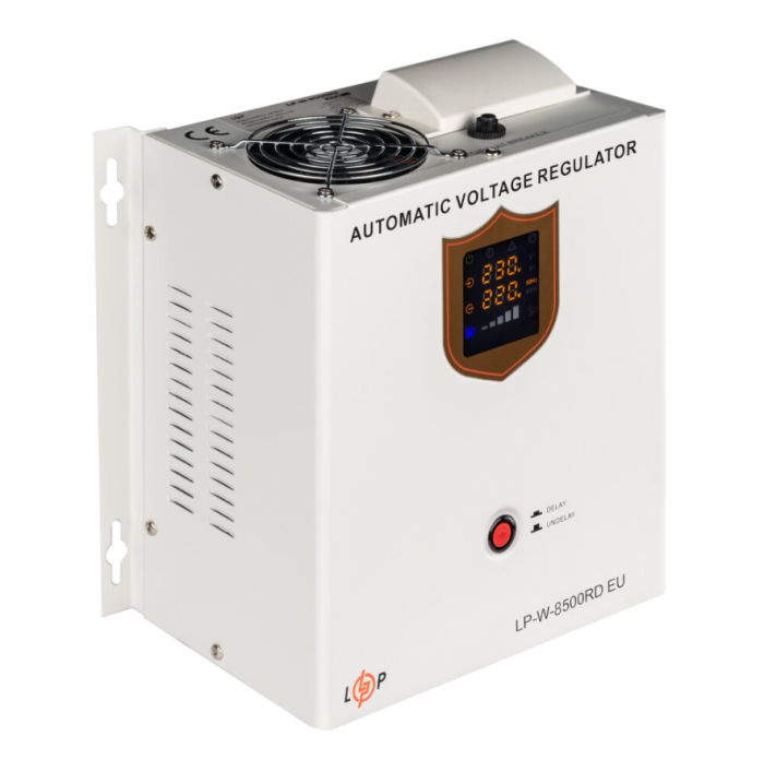 Стабилизатор напряжения релейный Logicpower LP-W-8500RD EU (5100Вт/7 ступ)