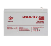 Акумуляторна батарея LogicPower LPM-GL 12V 9AH (LP6563)