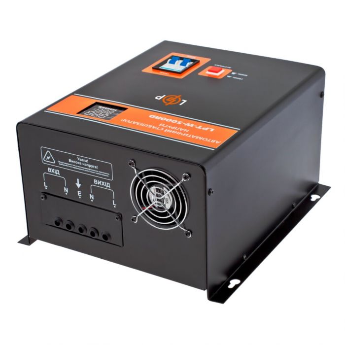 Стабілізатор напруги LPT-W-5000RD BLACK (3500W) (LP4439)