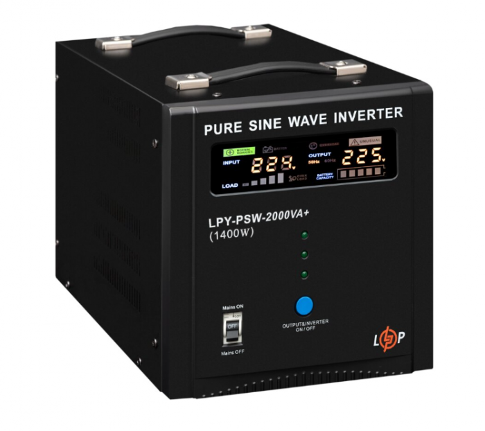 ДБЖ LogicPower LPY-PSW-2000VA+ (1400Вт) 10A/20A 24V
