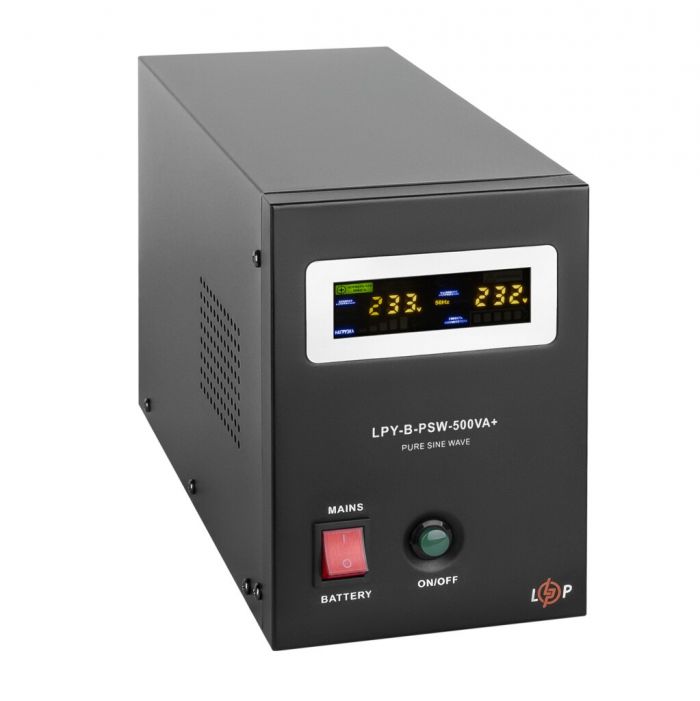 ДБЖ LogicPower LPY-В-PSW-500VA+ (LP4149)