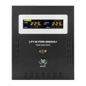 ДБЖ з правильною синусоїдою LogicPower LPY-B-PSW-6000VA+(4200Вт) 48V (LP6615)