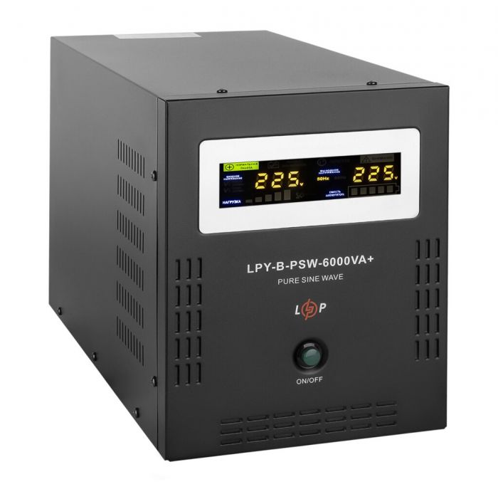 ДБЖ з правильною синусоїдою LogicPower LPY-B-PSW-6000VA+(4200Вт) 48V (LP6615)