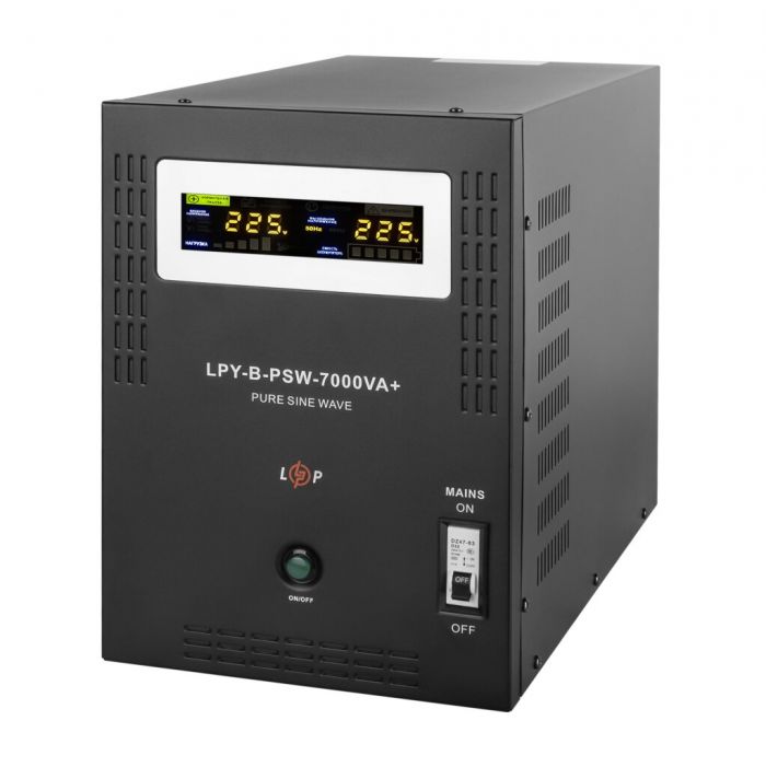 ДБЖ з правильною синусоїдою LogicPower LPY-B-PSW-7000VA+(5000Вт) 48V (LP6616)