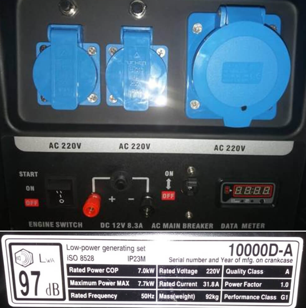 Генератор бензиновий Loncin LC 10000 D AS