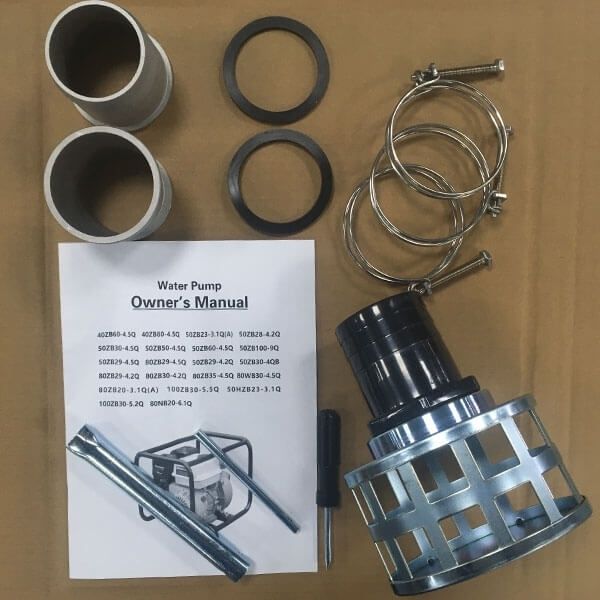 Мотопомпа Loncin LC 80 NB20-6.1Q для грязной воды