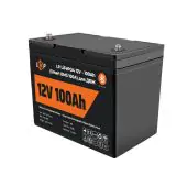 Акумулятор LogicPower LP LiFePO4 для ДБЖ 12V (12,8V) 100 Ah (1280Wh) (Smart BMS 100А) с BT
