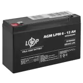 Аккумуляторная батарея LogicPower LPM 6-12 AH (LP4159)