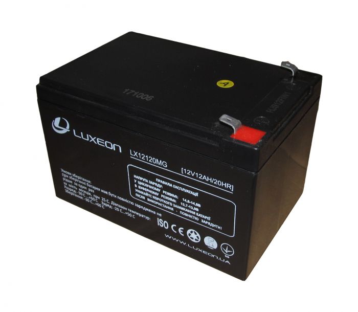 Акумуляторна батарея LUXEON LX 12120MG