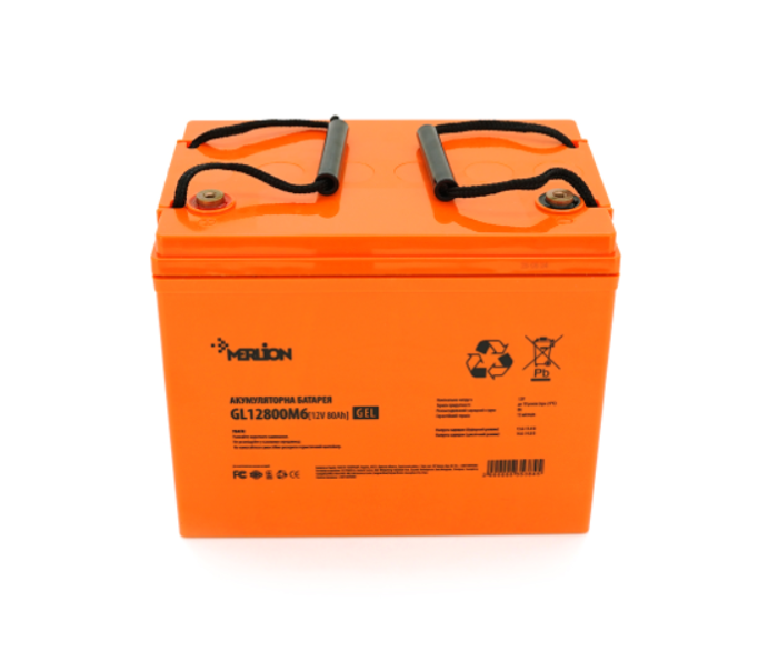 Акумуляторна батарея MERLION GL12800M6 12V 80Ah