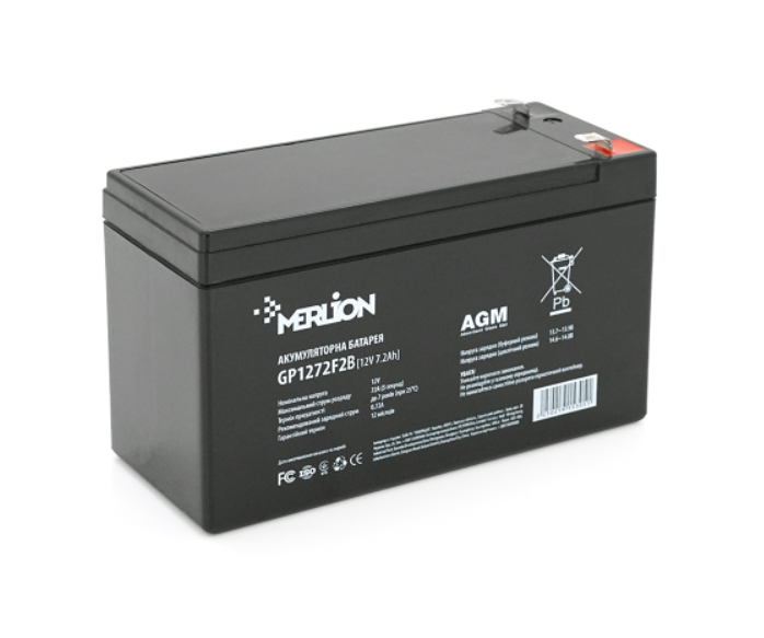 Аккумуляторная батарея Merlion GP1272F1 12V 7.2ah (15305)