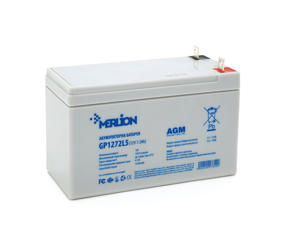 Аккумуляторная батарея Merlion AGM GP1272L5