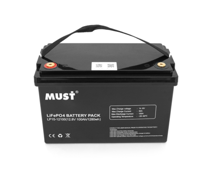 Аккумулятор MUST LiFePO4 LP15-12100 12.8V 100Ah