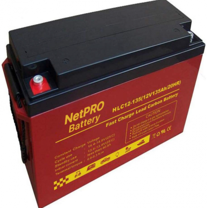 Аккумуляторная батарея NetPRO HLC 12-135 (12V 135Ah)