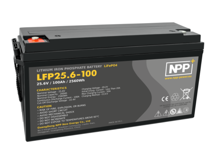 Аккумуляторная батарея NPP LFP 25.6-100