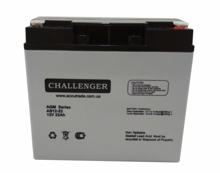 Акумуляторна батарея Challenger AS12-22