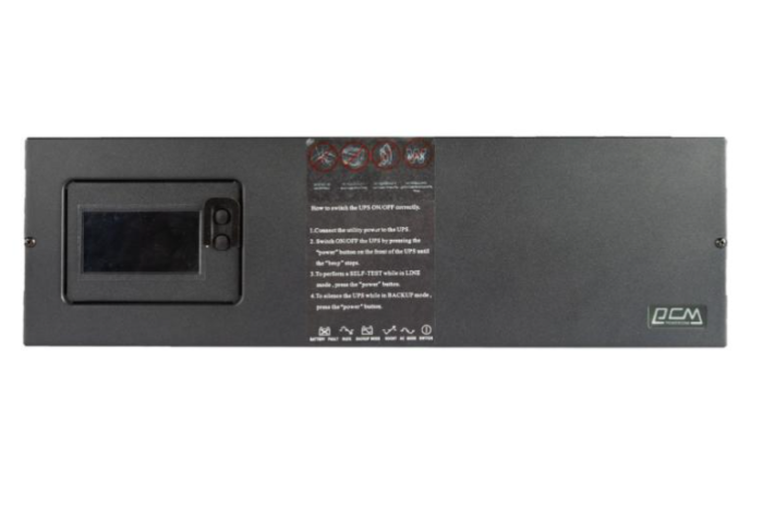 ИБП Powercom KIN-3000AP RM (3U) (2400 Вт) IEC