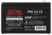 Акуумулятор Powercom PM-12-12 (12v 12Ah) AGM