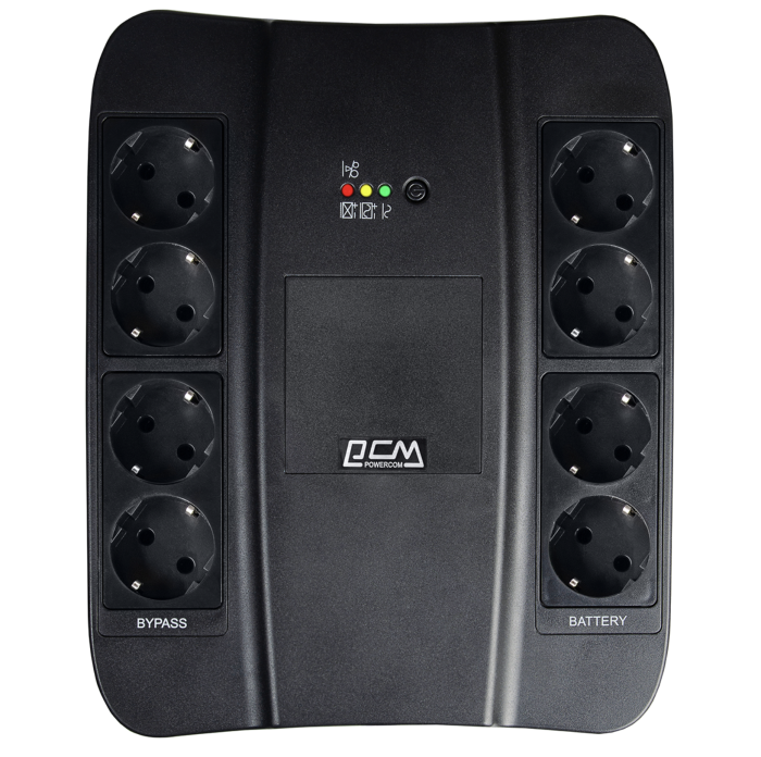 ДБЖ Powercom SPD-1000U (550 Вт) Schuko