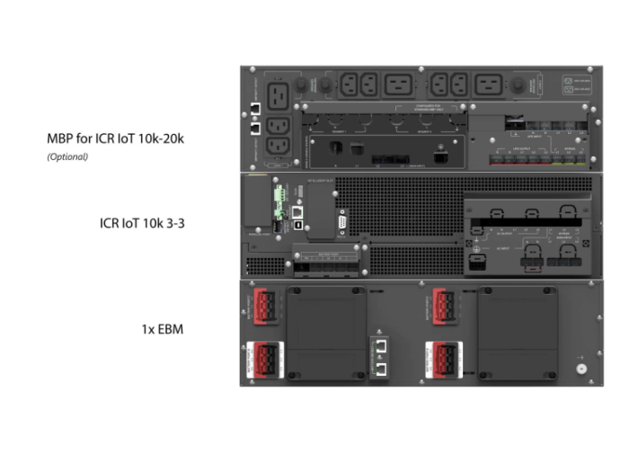 ДБЖ PowerWalker VFI 10000 ICRE IoT 3/3
