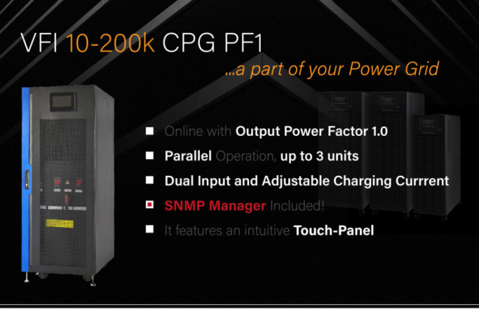 ДБЖ PowerWalker VFI 10K CPG PF1 3/3 BI