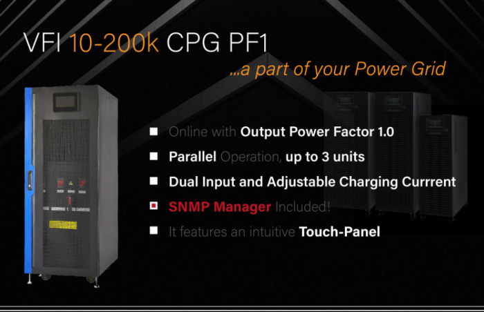 ИБП PowerWalker VFI 120K CPG PF1 3/3 BX