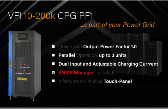 ИБП PowerWalker VFI 15K CPG PF1 3/3 BE