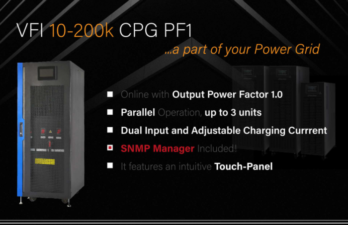 ИБП PowerWalker VFI 15K CPG PF1 3/3 BI