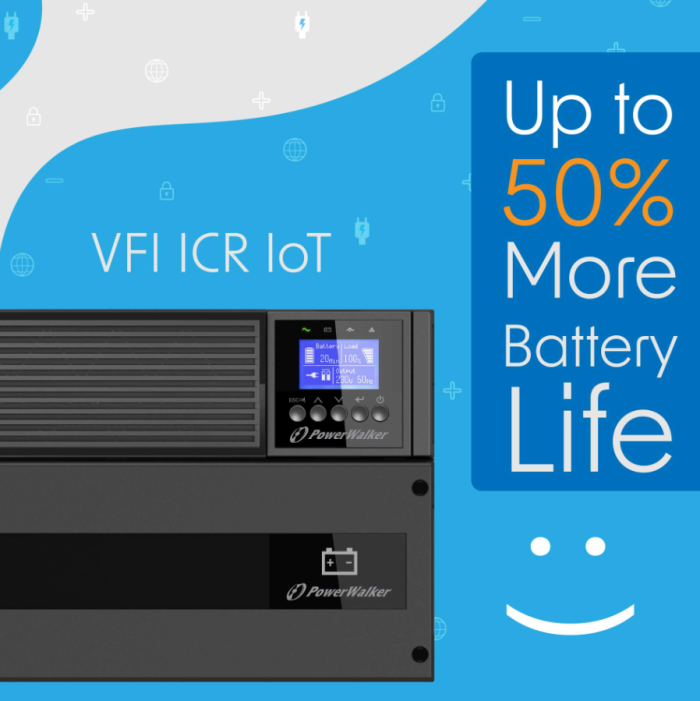Источник бесперебойного питания PowerWalker VFI 6000 ICR IoT (10122213)
