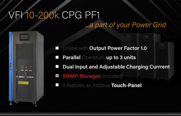 ИБП PowerWalker VFI 80K CPG PF1 3/3 BX