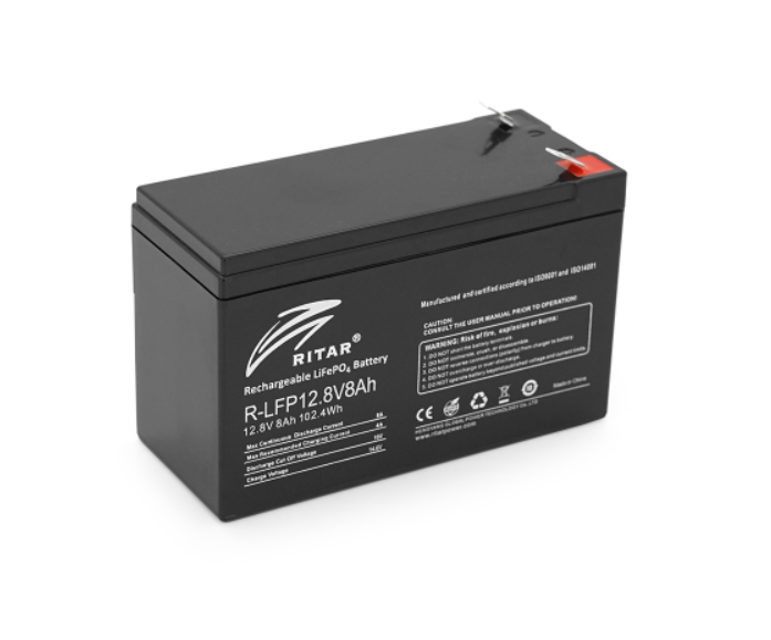 Акумулятор літієвий Ritar LiFePO4 12.8V 8Ah