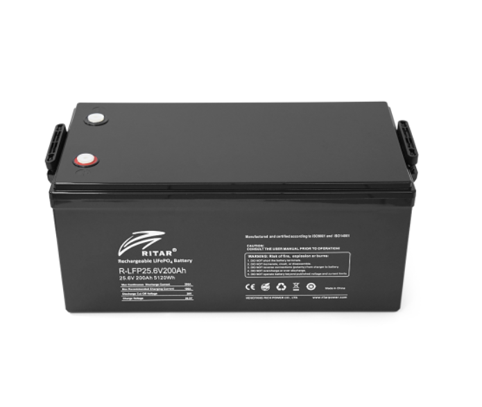 Аккумулятор литиевый Ritar LiFePO4 25.6V 200Ah