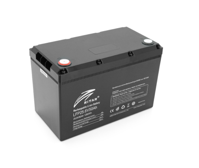 Акумулятор літієвий Ritar LiFePO4 25.6V 50Ah