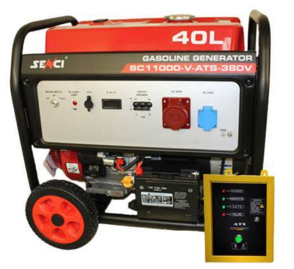 Бензиновый генератор SENCI SC 11000 V