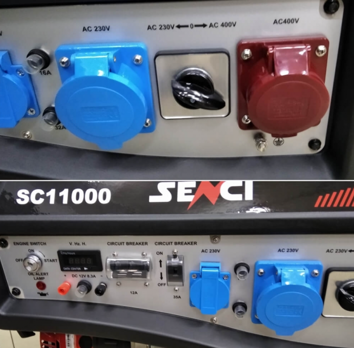 Генератор бензиновый Senci SC11000