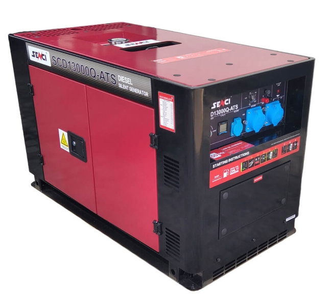 Дизельный генератор SENCI SCD 13000 Q ATS