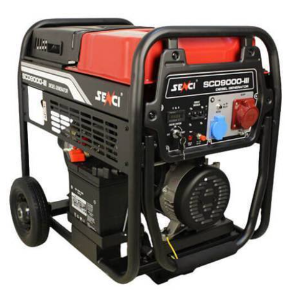 Дизельний генератор SENCI SCD 9000-III