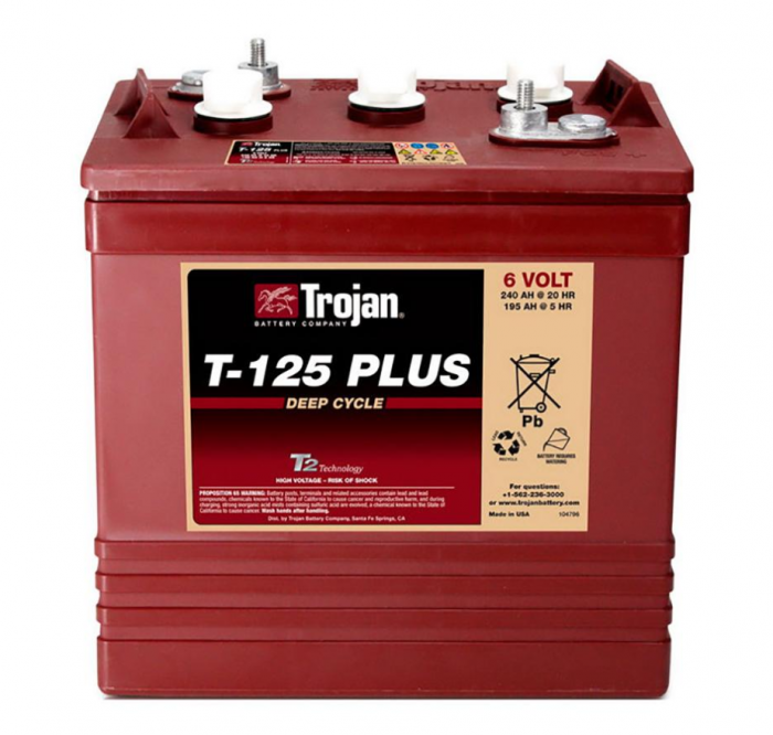 Акумуляторна батарея TROJAN T125 plus